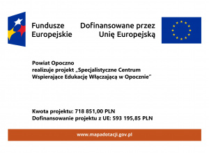 Powiat Opoczno realizuje projekt „Specjalistyczne Centrum Wspierające Edukację Włączającą w Opocznie”